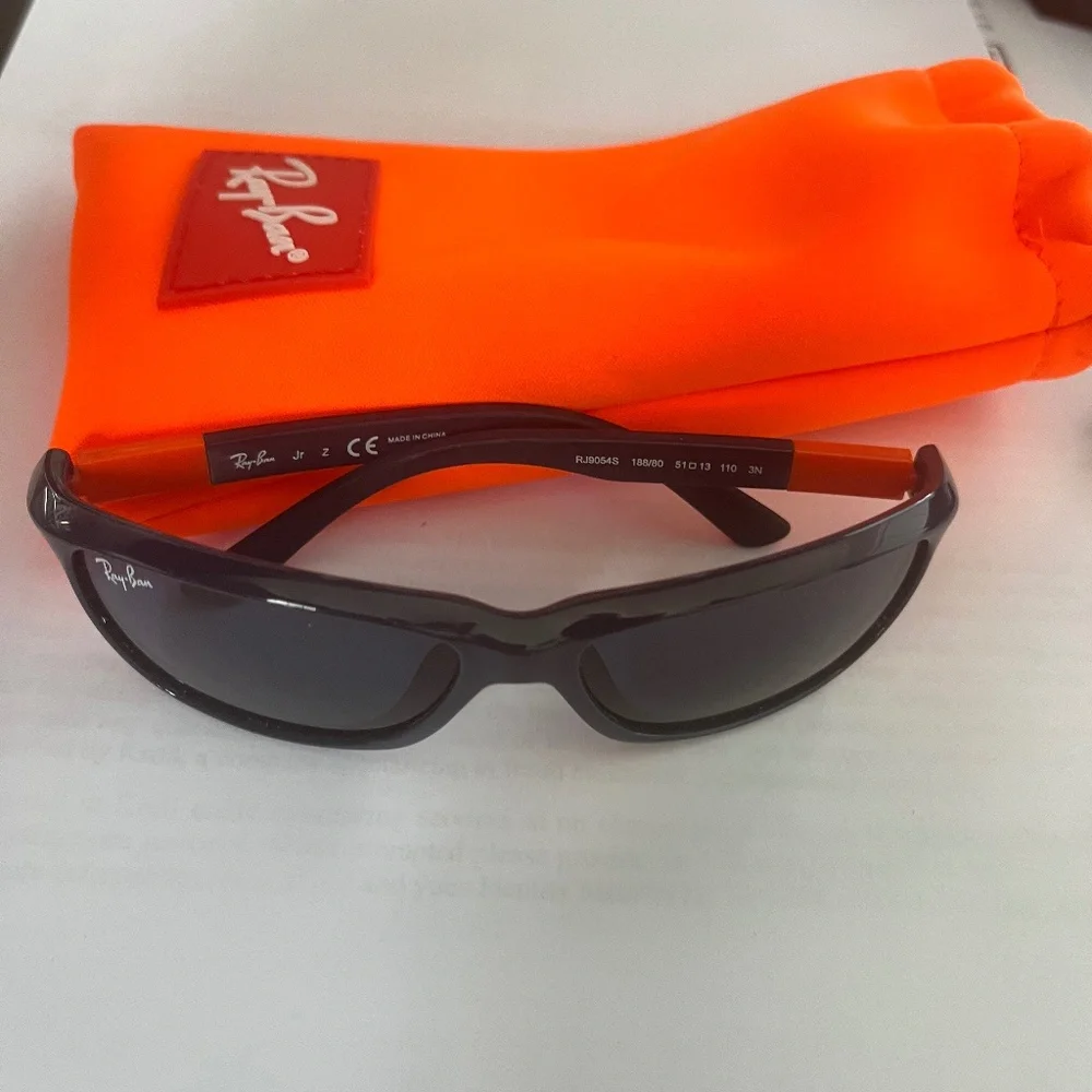 Ray-Ban Jr RJ9054S Sunglasses 188/80-5113 - Blue Frame